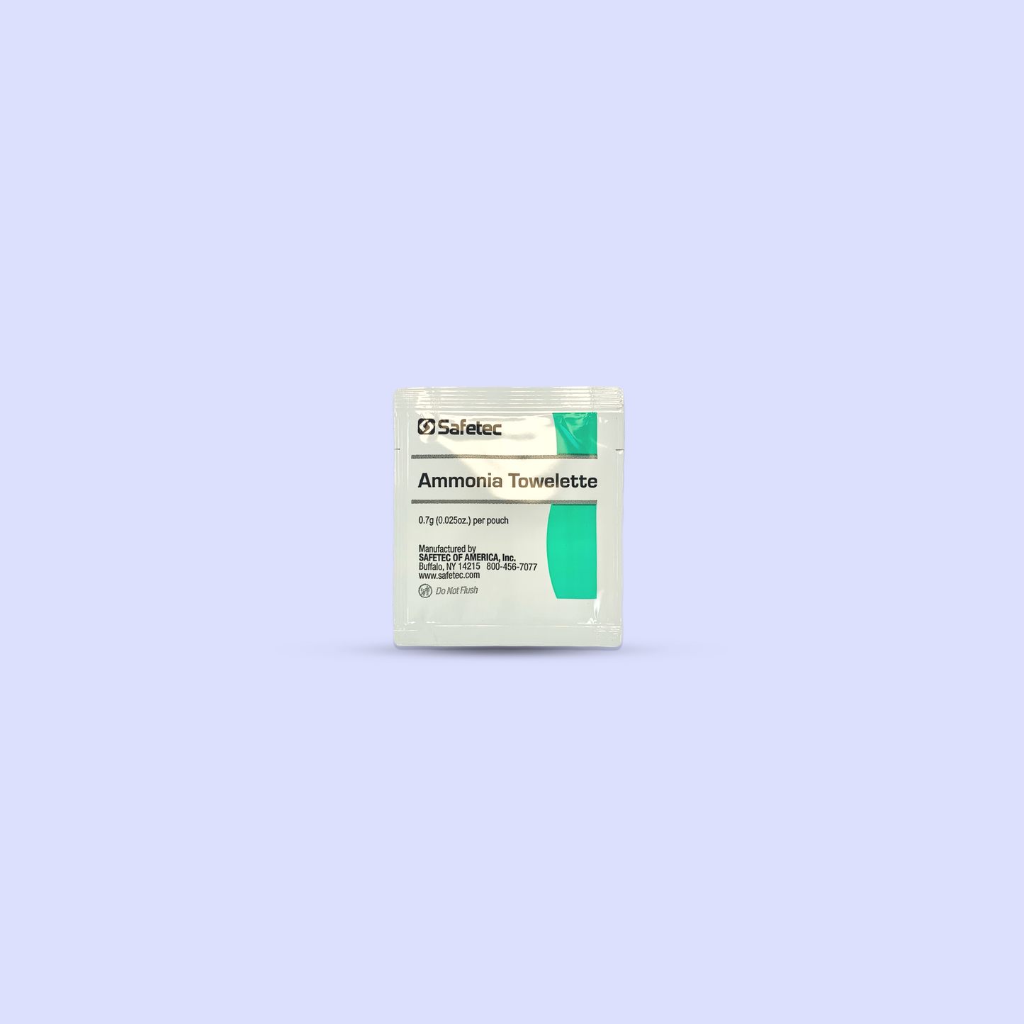 Ammonia Towelette
Used to treat and prevent dizziness, lightheadedness and fainting.