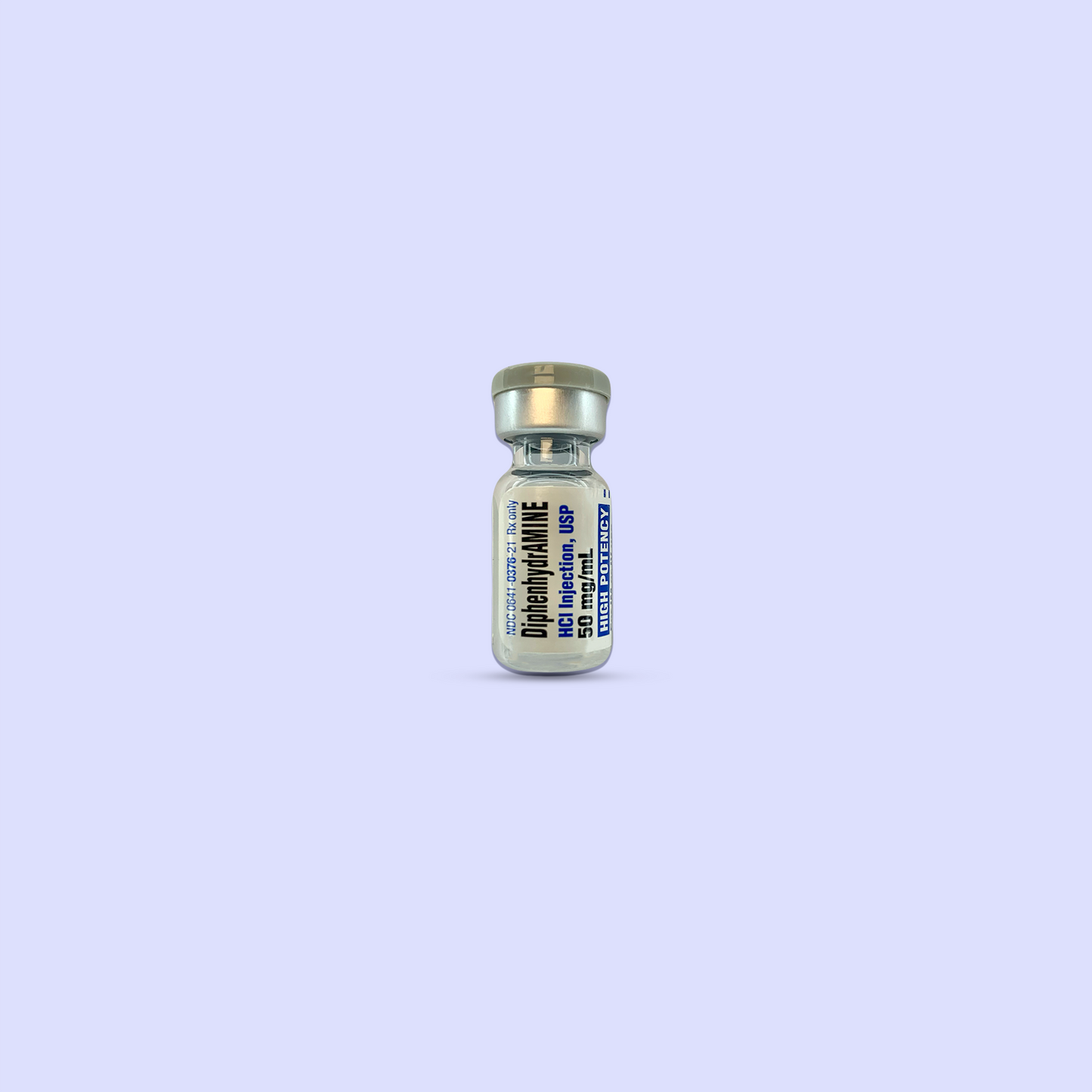 Diphenhydramine Injectable
Antihistamine. Used to treat allergic reactions.