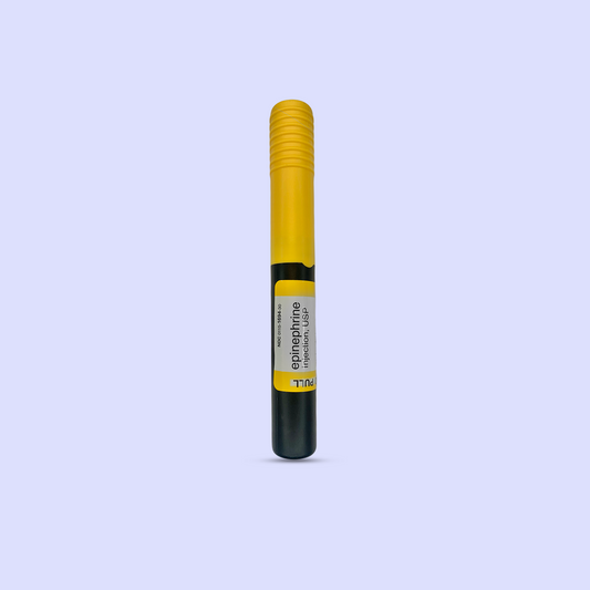 Epinephrine Adult Pen 0.3mg
Used for severe allergic reactions (anaphylaxis).